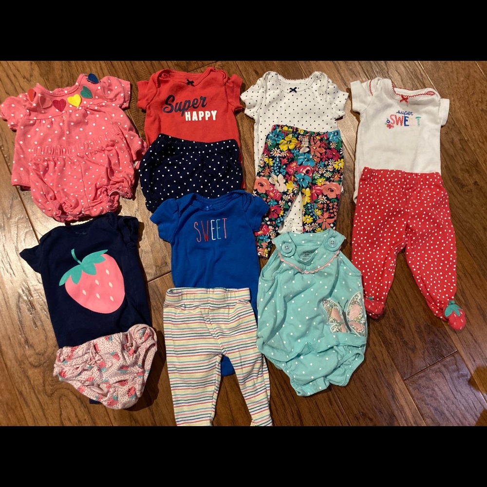 Spring/Summer Bundle Baby Girl 0-3 months